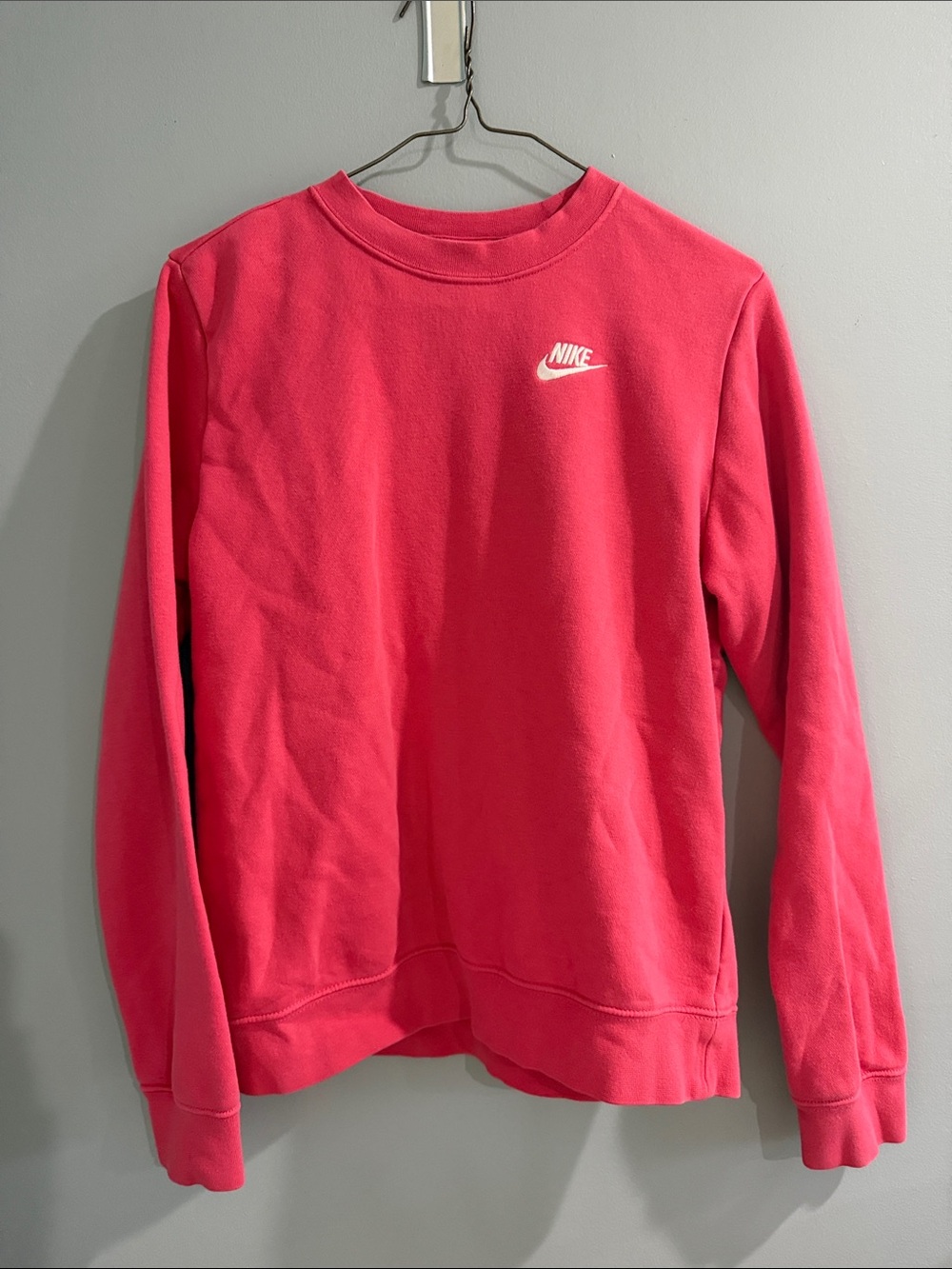 Nike Hot Pink Pullover Sweatshirt
